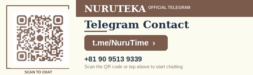 NURUTEKA Official Telegram